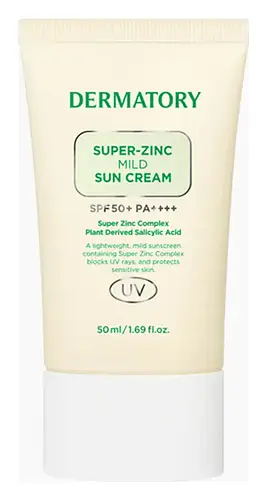 Dermatory Super-Zinc Mild Sun Cream SPF50+ PA++++
