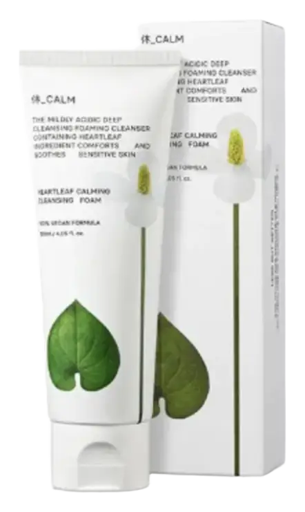 HUE_CALM Heartleaf Calming Cleansing Foam