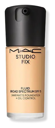 Mac Cosmetics Studio Fix Fluid SPF 15 24HR Matte Foundation + Oil Control NC13
