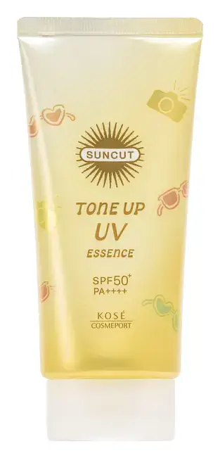 Kosé Suncut Tone Up UV Essence SPF 50+ PA++++ Lemon