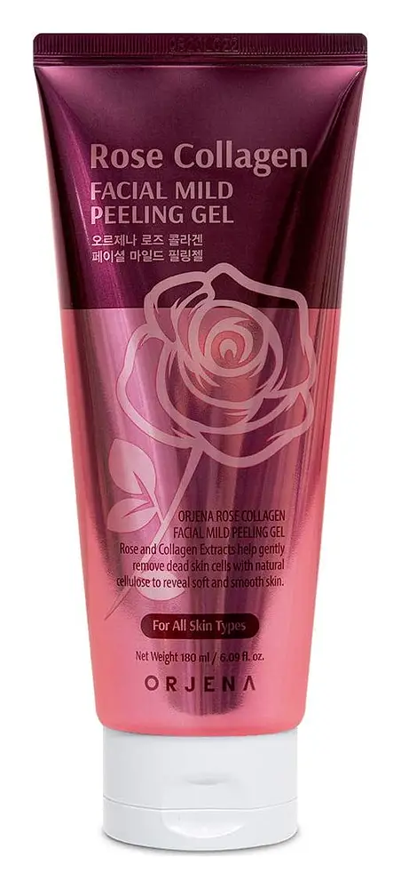 Orjena Rose Collagen Facial Mild Peeling Gel