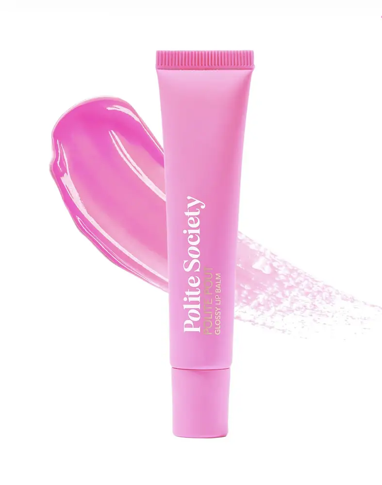 Polite Society Polite Pout Glossy Lip Balm Jelly Bean