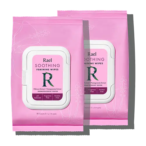 Rael Soothing Feminine Wipes