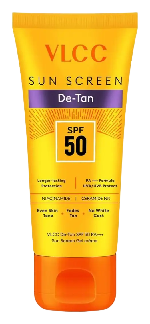 Vlcc De-Tan SPF 50 PA+++ Sun Screen Gel Crème