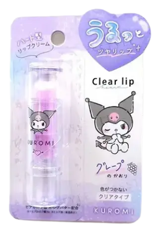 Sanrio Clear Lip Balm Kuromi