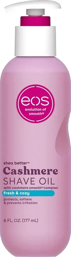 EOS Shea Better Cashmere Shave Oil Fresh & Cozy