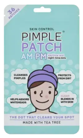 Skin Control Pimple Patches AM & PM Daytime and Night Time Dots