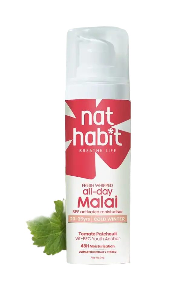 Nat Habit 48H Fresh Whipped All-Day Malai Moisturizer Cold Winter Tomato Patchouli