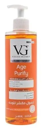 Vogue Secret Age purify gel nettoyant