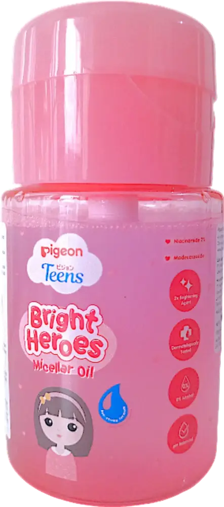 Pigeon Teens Bright Heroes Micellar Oil