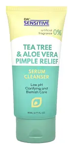Dr. Sensitive Tea Tree & Aloe Vera Pimple Relief Serum Cleanser