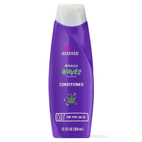 Aussie Miracle Waves Anti-Frizz Hemp Conditioner
