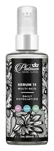 Platinum Skincare Serum 15 Multi-Acid