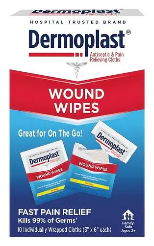 Dermoplast Wound Wipes