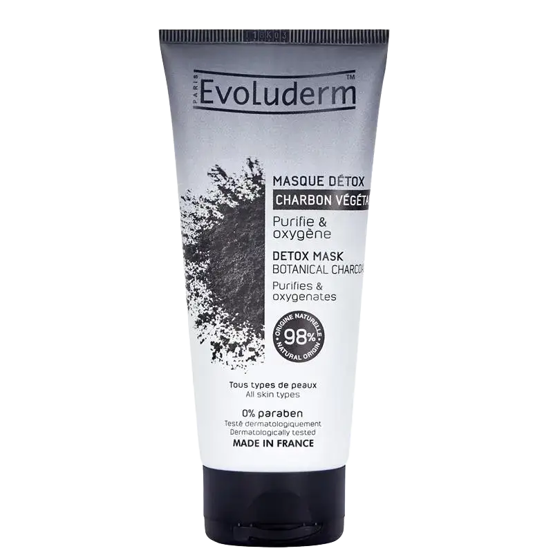 Evoluderm Detox Mask Botanical Charcoal