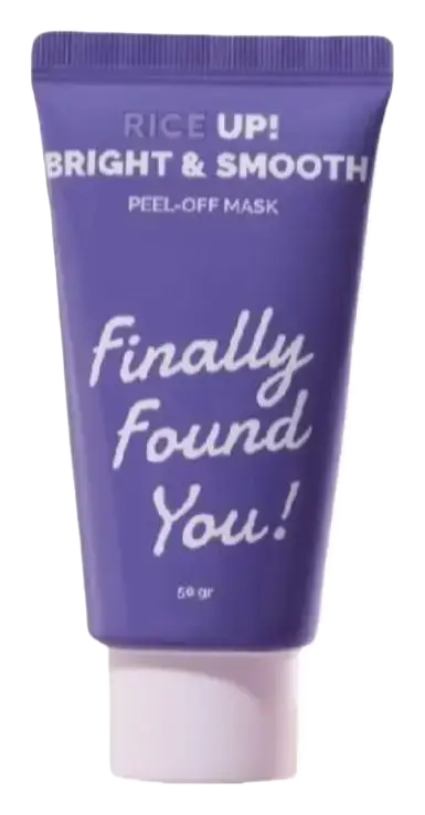 Finally Found You! Rice Up! Bright & Smooth Peel-Off Mask