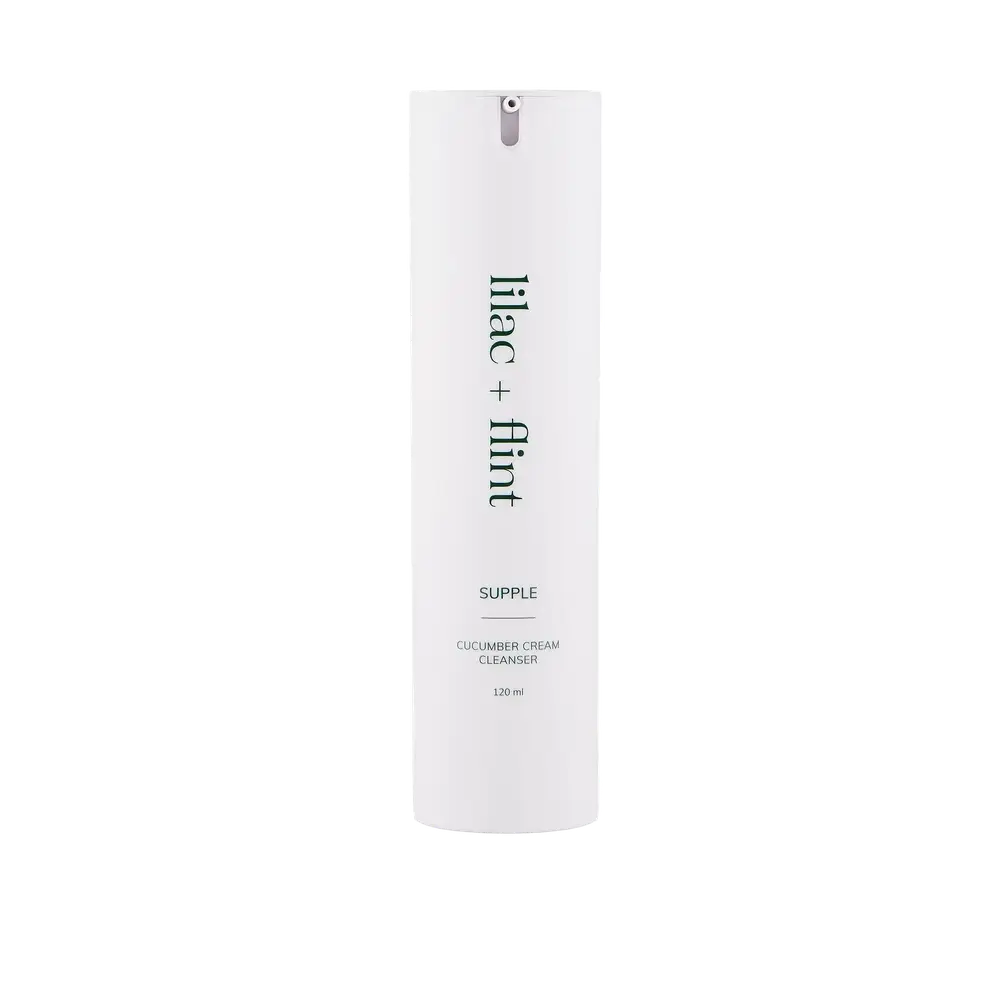 Lilac + Flint Supple Cucumber Cream Cleanser