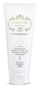 Missha Creamy Latte Green Tea Cleansing Foam