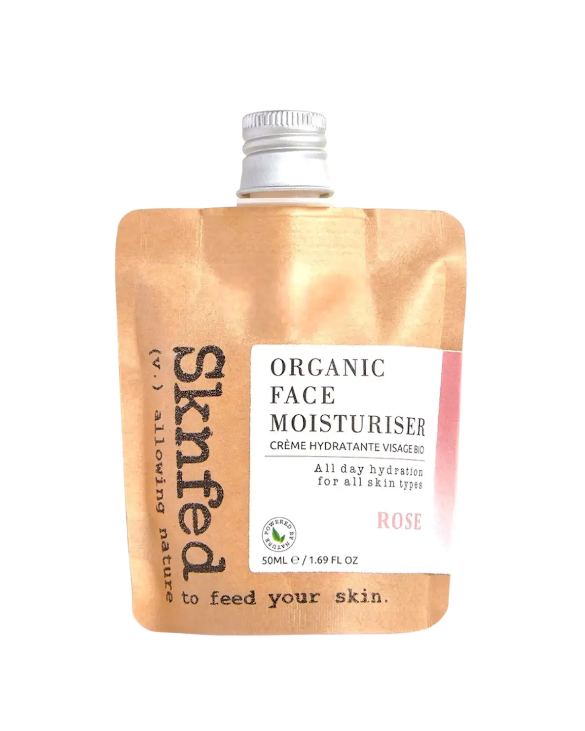 Sknfed Organic Face Moisturiser Rose