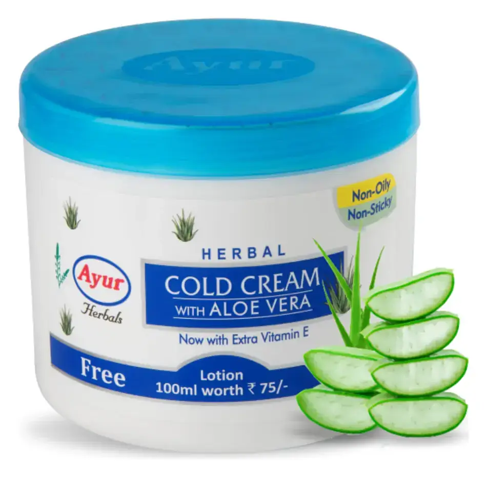Ayur Herbals Cold Cream With Aloe Vera