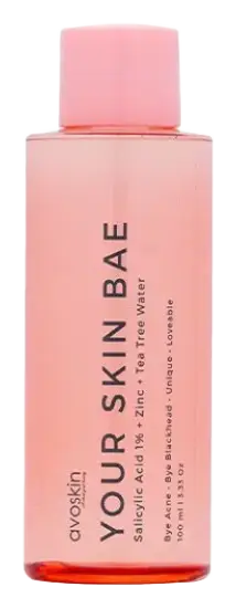 Avoskin Your Skin Bae Toner Salicylic Acid 1% + Zinc + Tea Tree Water