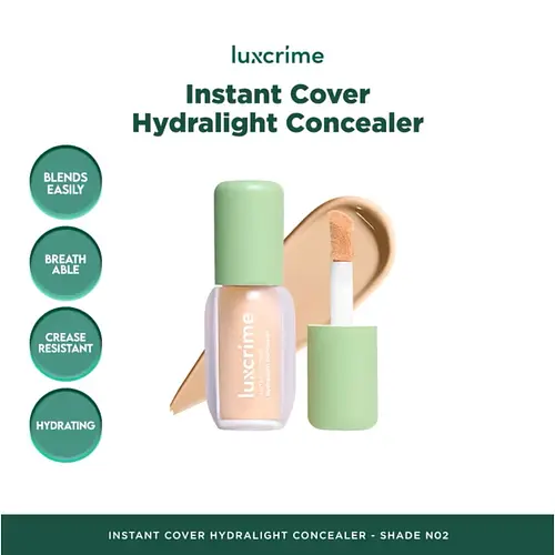 Luxcrime Instant Cover Hydralight Concealer N02
