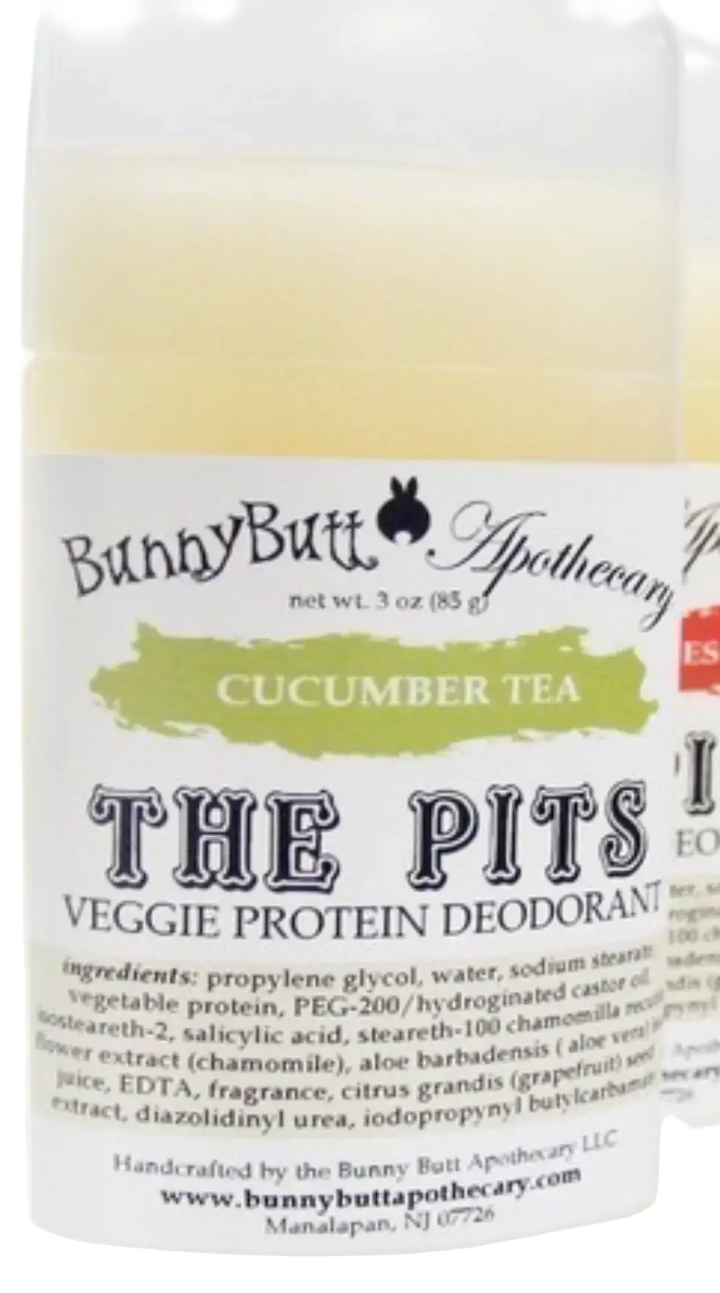 Bunny Butt Apothecary The Pits Deodorant Veggie Protein