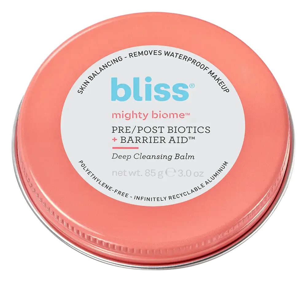 Bliss Mighty Biome Pre/Post Biotics + Barrier Aid™ Cleansing Balm