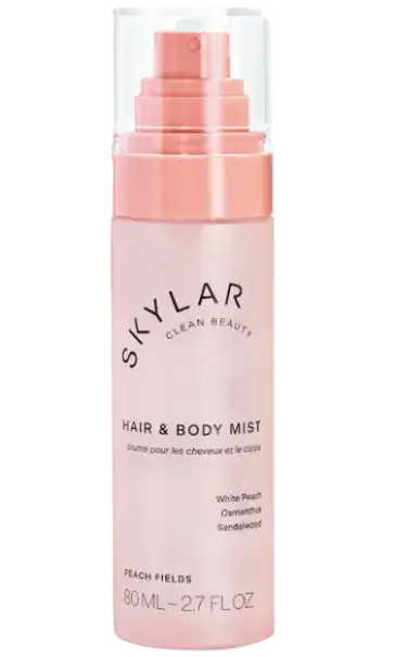 Skylar Hair And Body Mist Peach Fields
