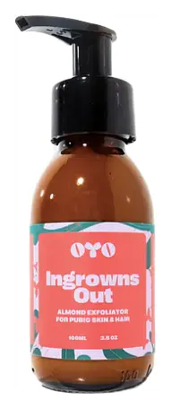 Oyo Skincare Ingrowns Out Almond Pubic Skin & Hair Exfoliator