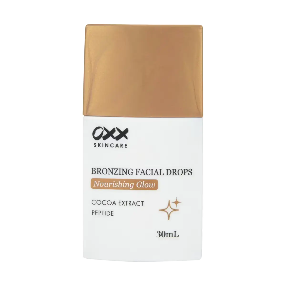 OXX Cosmetics Nourishing Glow Bronzing Facial Drops Cocoa Extract & Peptide