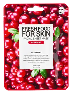 Farm Skin Facial Sheet Mask Cranberry