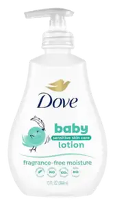 Dove Fragrance Free Moisture Baby Lotion