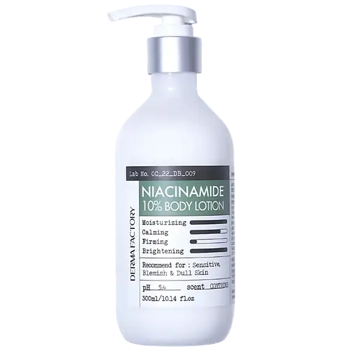 Derma Factory Niacinamide 10% Body Lotion