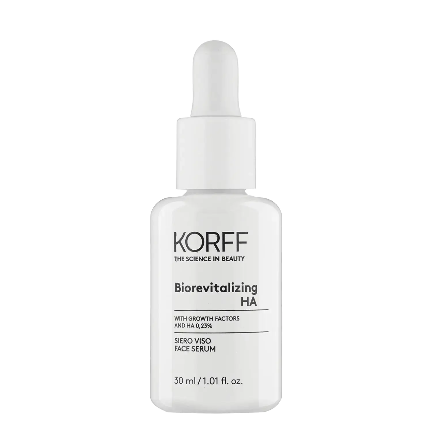 Korff Biorevitalizing HA Face Serum