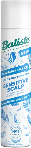 Batiste Sensitive Scalp Dry Shampoo Fragrance Free