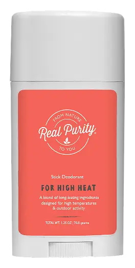 Real Purity Stick Deodorant High Heat
