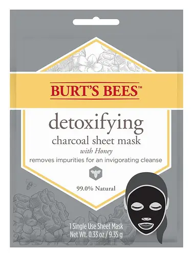 Burt's Bees Detoxifying Charcoal Sheet Face Mask