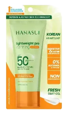 Hanasui Lightweight Pro Calming Sunscreen SPF 50