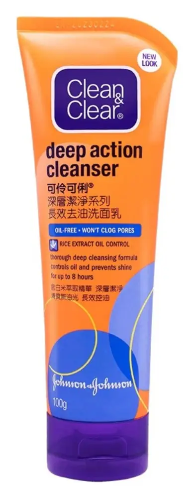 Clean & Clear Deep Action Cleanser