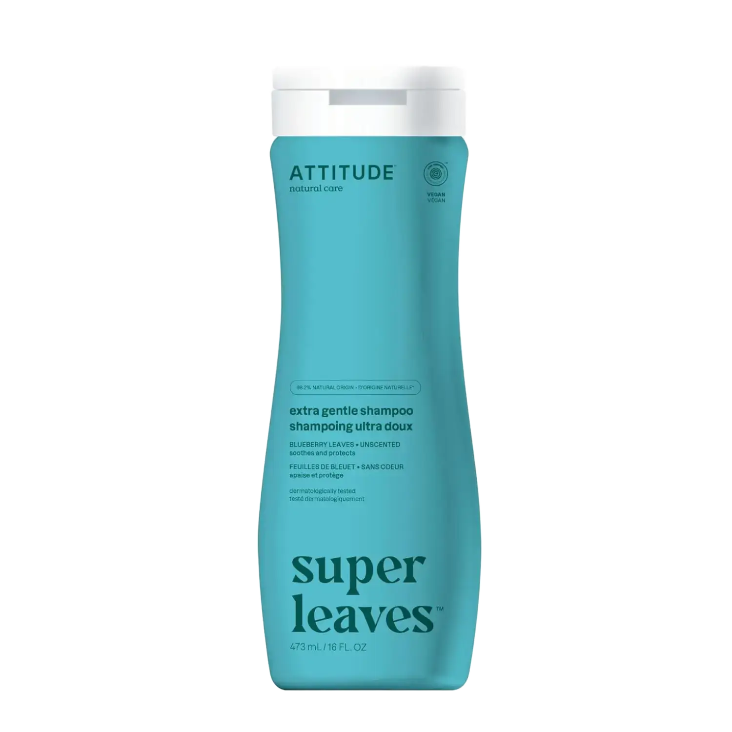 ATTITUDE Super Leaves Unscented Extra Gentle Shampoo