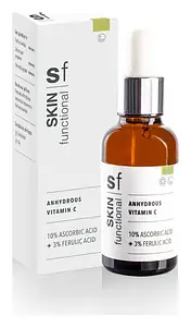 Skin Functional Anhydrous Vitamin C 10% Ascorbic Acid + 3% Ferulic Acid