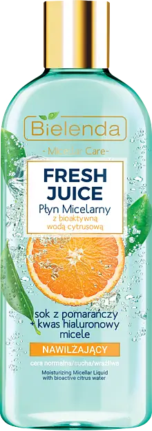 Bielenda Fresh Juice Nawilżający Płyn Micelarny Pomarańcza