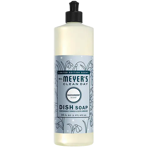 Mrs. Meyer's Liquid Dish Soap Snowdrop scent