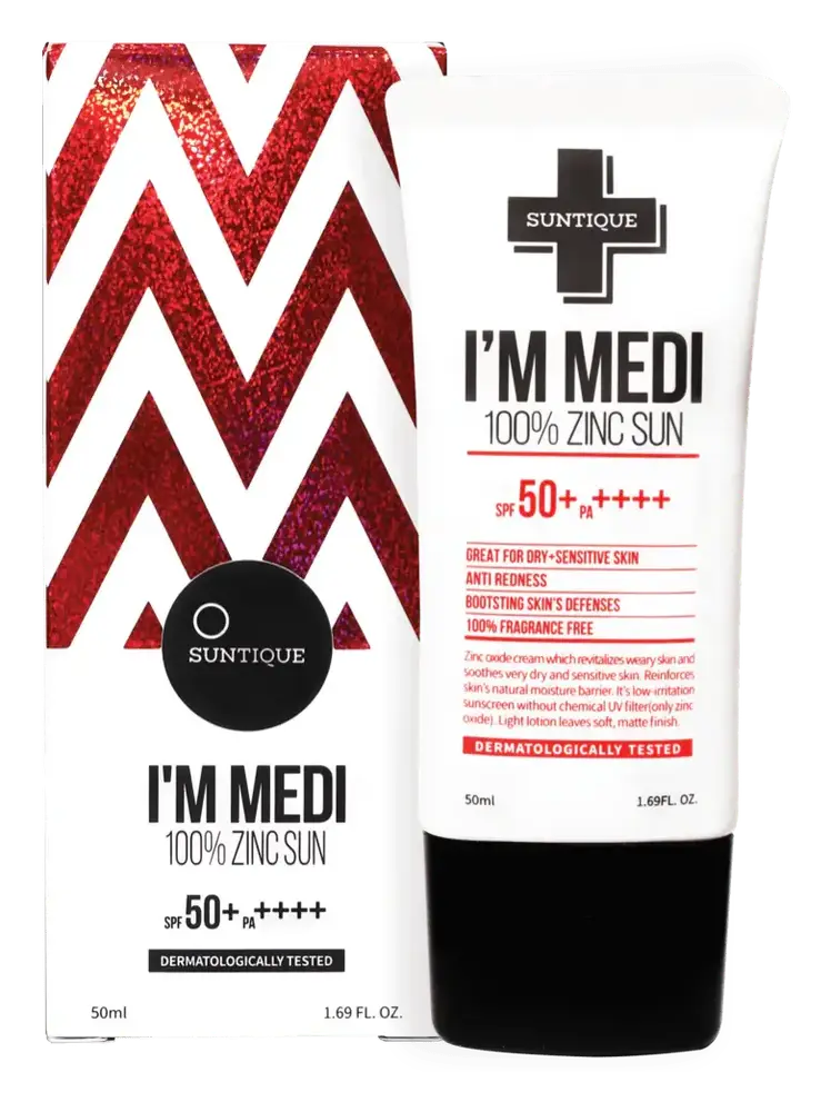 Suntique I’m Medi 100% Zinc Sun SPF 50+ PA++++