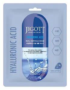 Jigott Real Ampoule Mask Hyaluronic Acid
