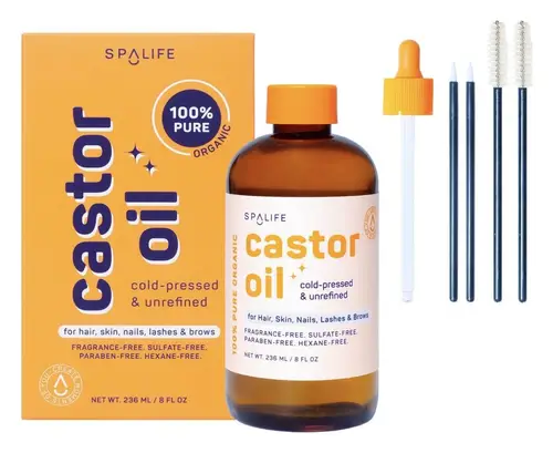 SpaLife 100% Pure Castor Oil Orange