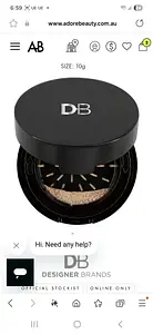 DB Cosmetics Natural Ground Minerals