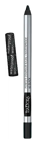 ISADORA Perfect Contour Kajal Waterproof 60 Black