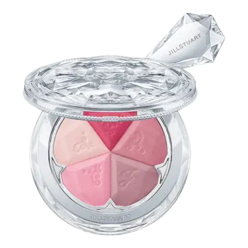 Jill Stuart Bloom Mix Blush Compact 04 Lacy Rose